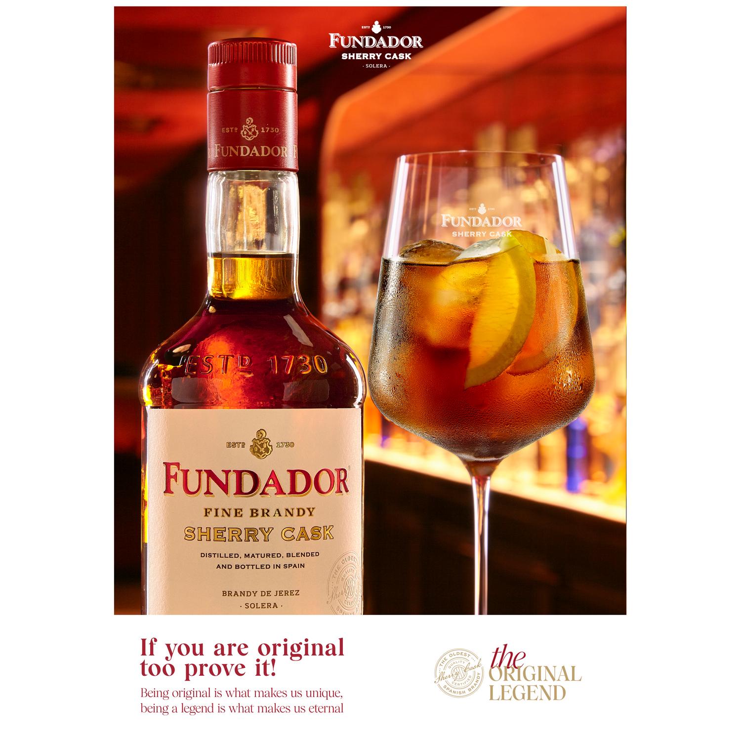 Fundador Brandy de Jerez Solera 1L - British product