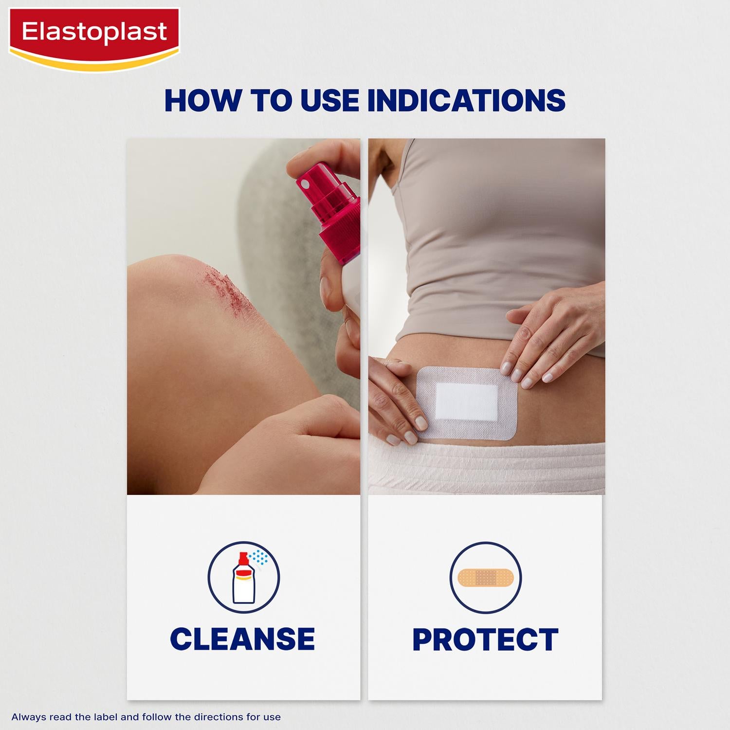 Elastoplast Sensitive XL Dressings 6x7cm pack of 5 - British product