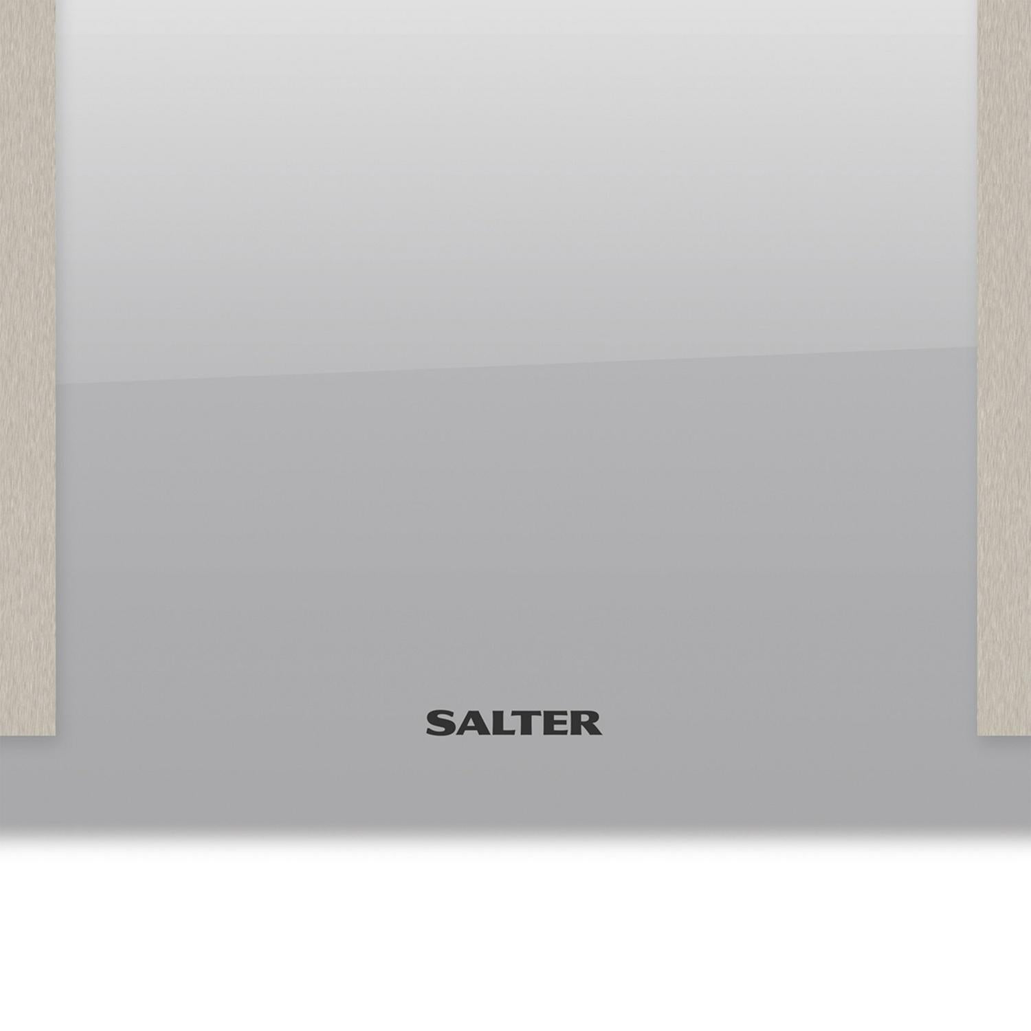 Salter Compact Glass Body Analyser Silver (British brand)