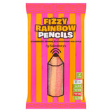 Sainsbury's rainbow pencil sweets 160g (British brand)