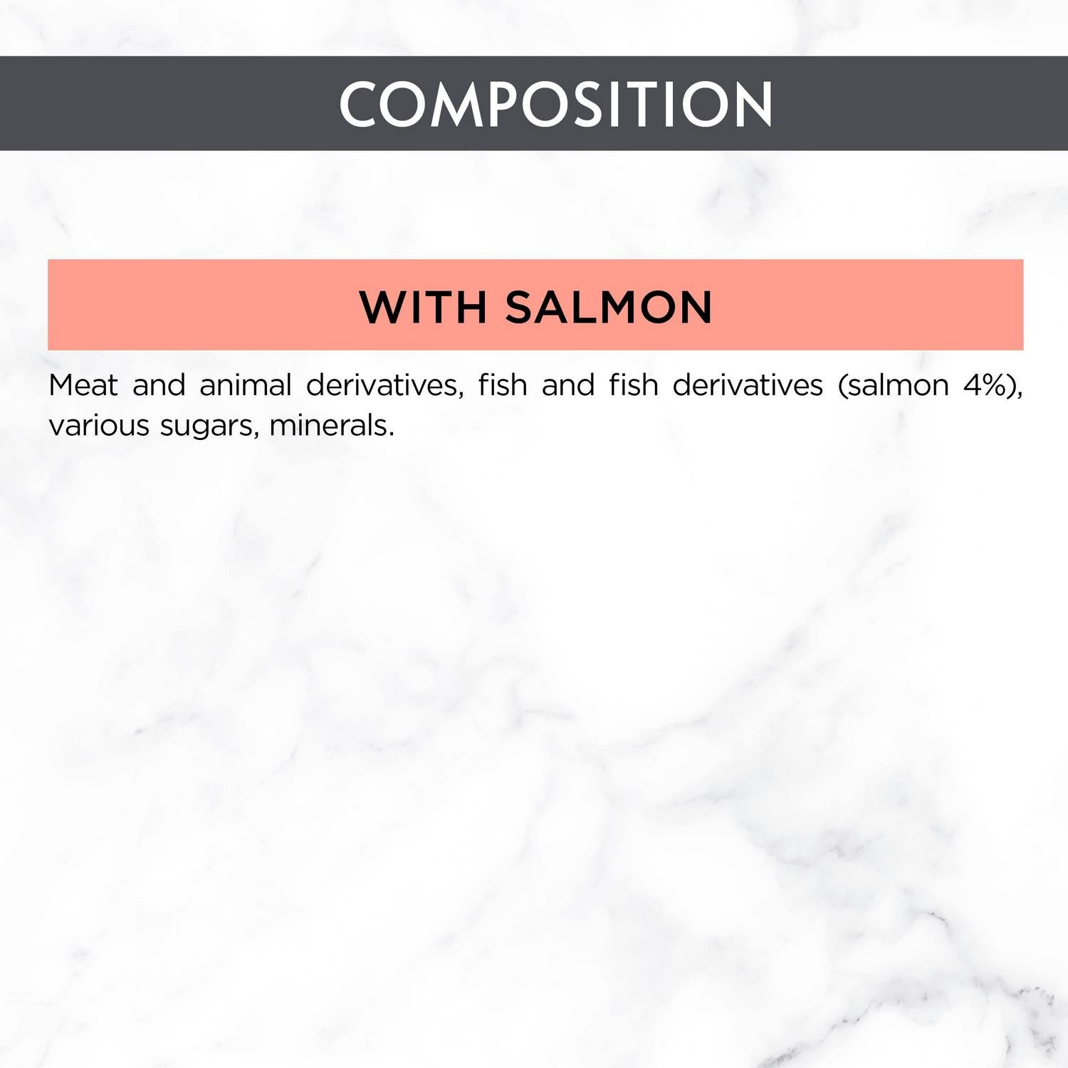 Gourmet Revelations salmon wet cat food 4 x 57g, UK version