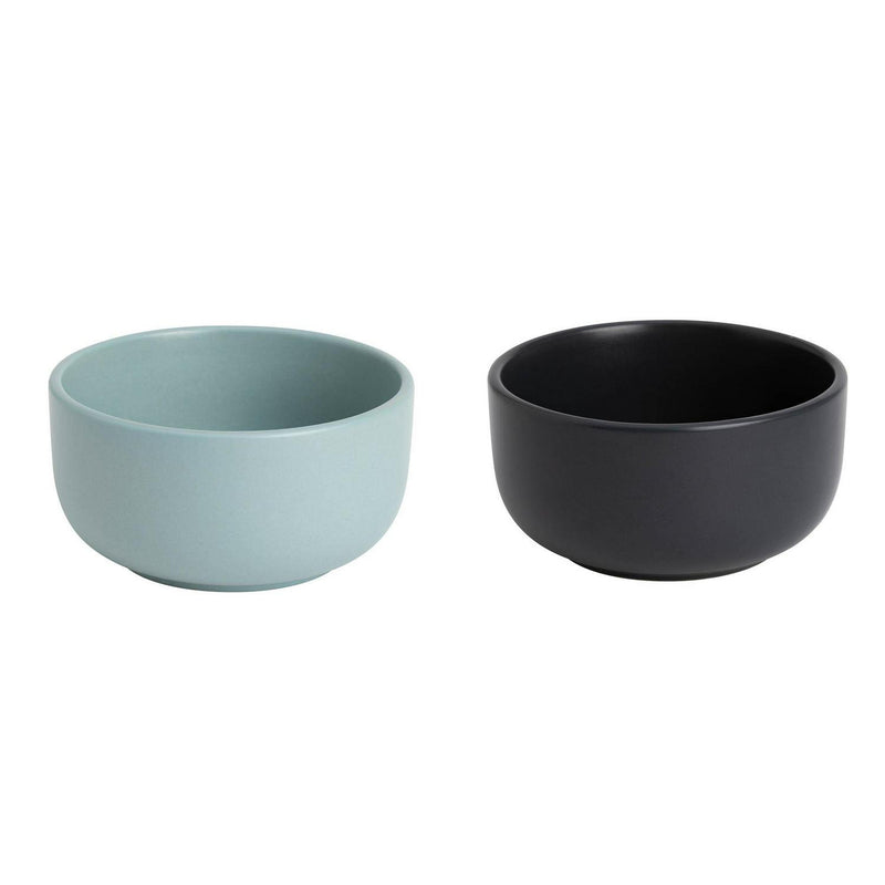 Habitat matte stoneware nibble bowl, duck egg or charcoal (British brand)