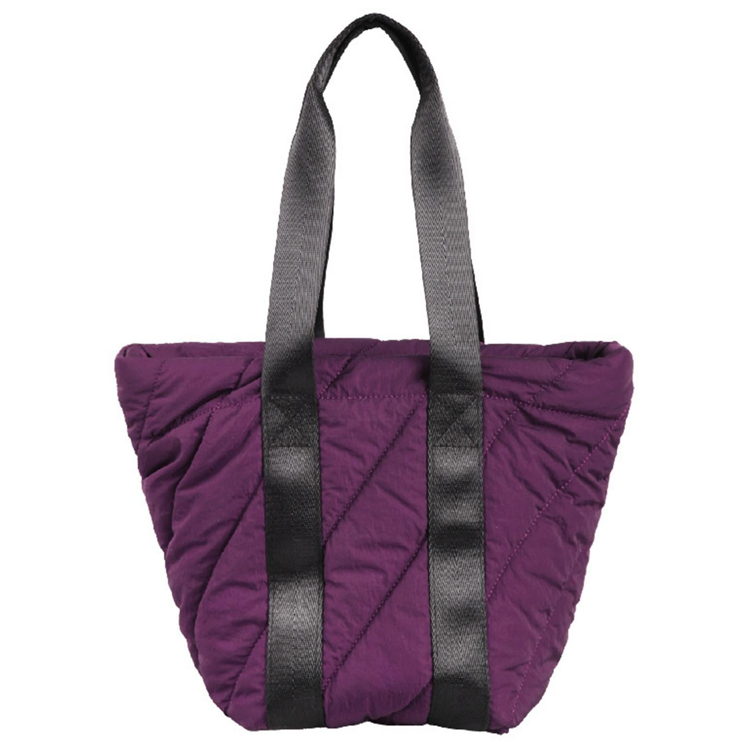 Sainsbury's Home burgundy padded nylon lunch bag (British brand)