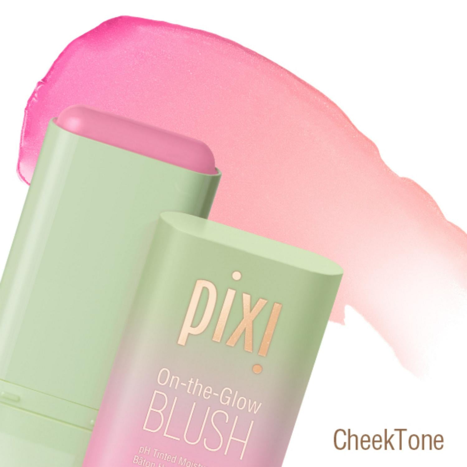 Pixi On-the-Glow Blush Tinted Moisture Stick, Cheek Tone 19g, imported from the UK