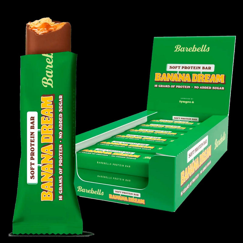 Barebells Soft Protein Bar Banana Dream 55g - British product