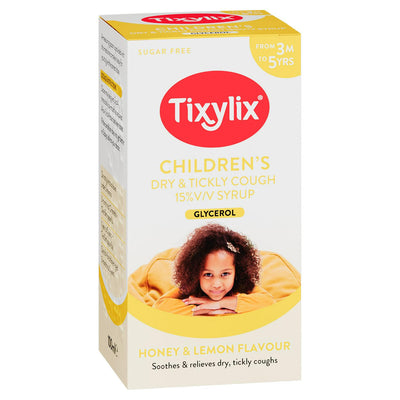 Tixylix Honig & Zitrone Hustensaft Kinder 3 Monate bis 5 Jahre 100ml