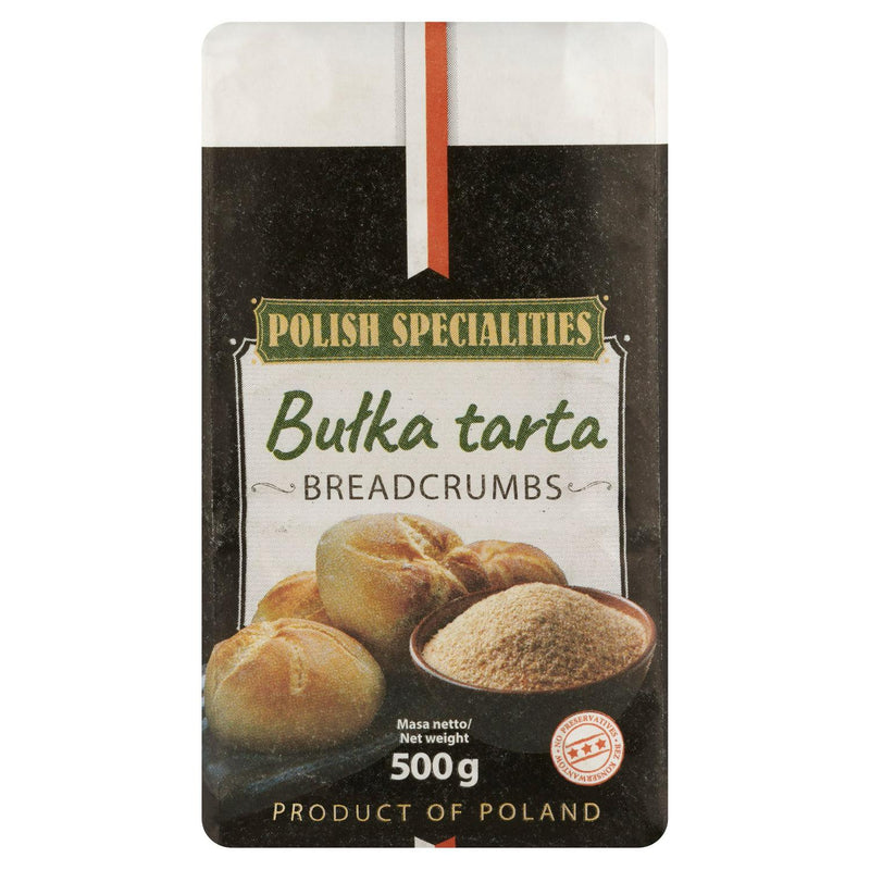Premium Standard White Breadcrumbs 500g pack - British product