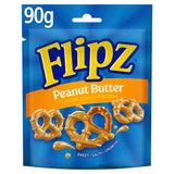 Flipz Peanut Butter Coated Pretzels 90g - British product