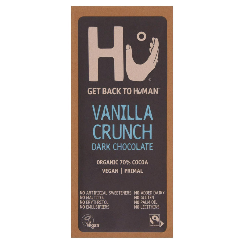 Hu Vanilla Crunch Dark Chocolate 60g, UK version
