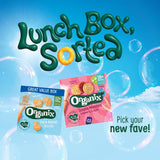 Organix Mini Cheese Crackers Toddler Snacks Multipack 4x20g, imported from the UK