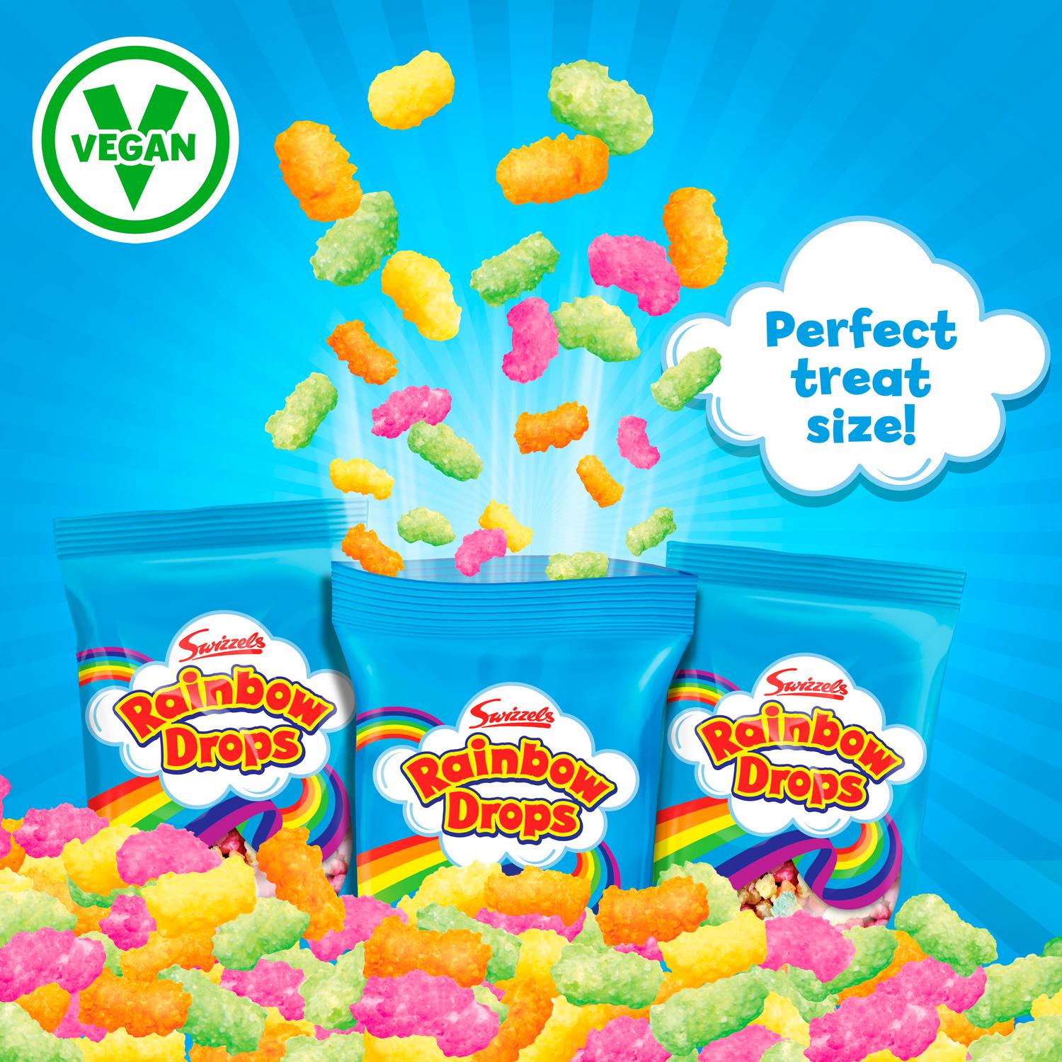 Swizzels Rainbow Drops mixed sweets multipack 96g x3 (British brand)