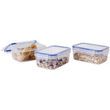 Sainsbury's Klip Lock storage containers 900ml 3 pack (British brand)