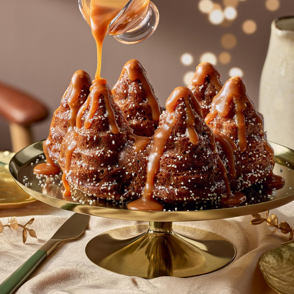 Sainsbury's Spruced Up Sticky Toffee Pudding, Taste the Difference 650g