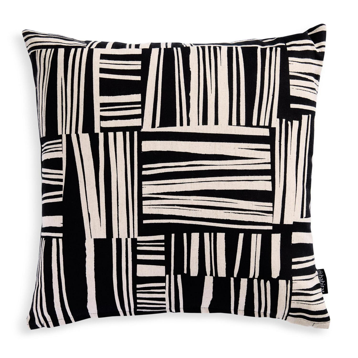 Habitat Mono Industrial Printed Cushion 43cm, UK version