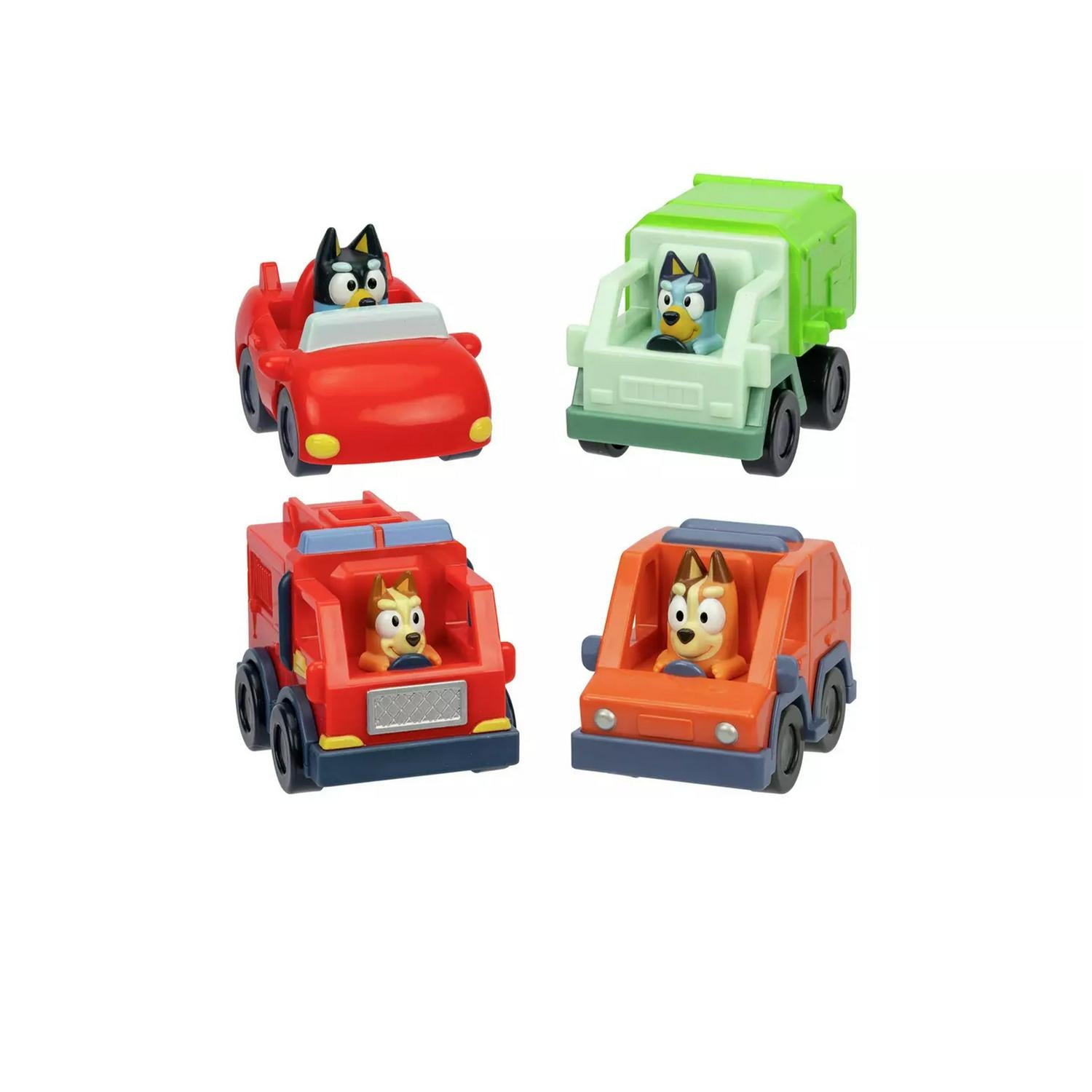 Bluey mini racer toy assortment single unit - British product