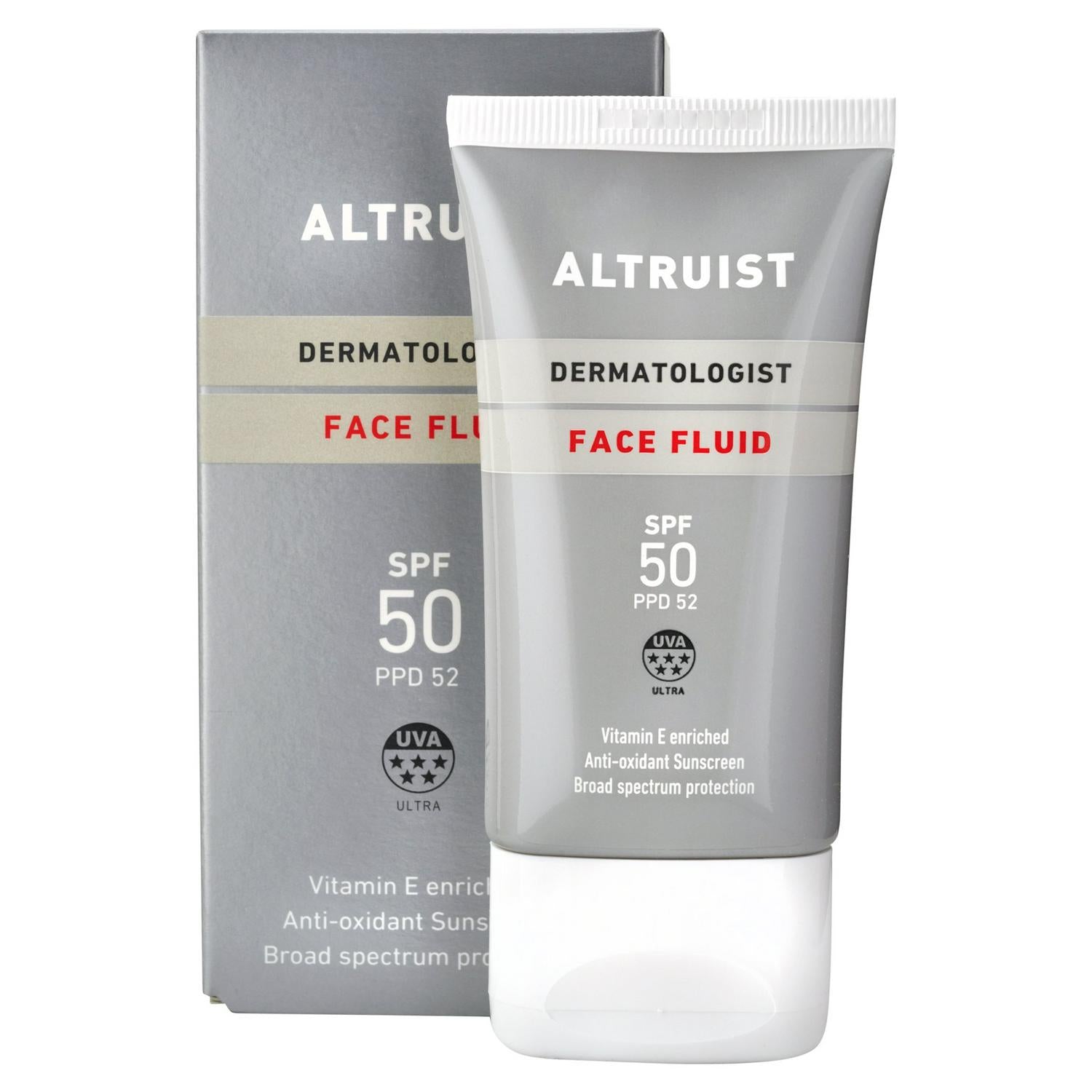 Altruist face fluid SPF 50 50ml - British product