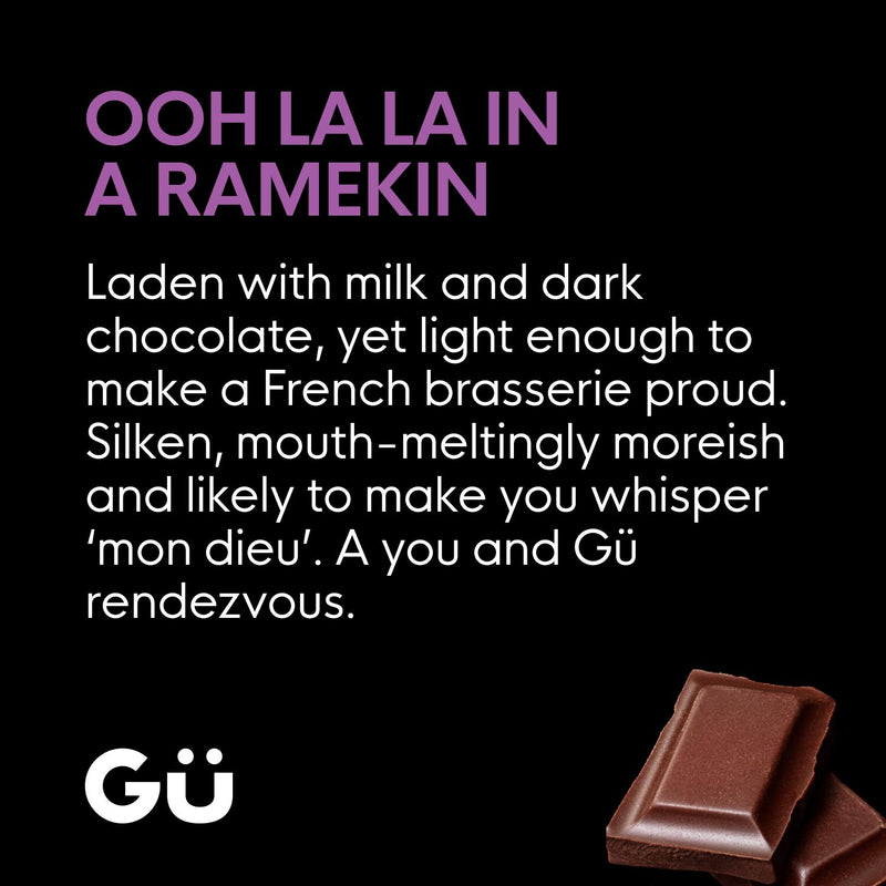 Gü milk chocolate mousse 2-pack 52g each - British product