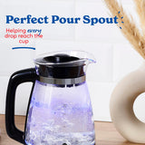Russell Hobbs glass kettle black 1.7L, imported from the UK