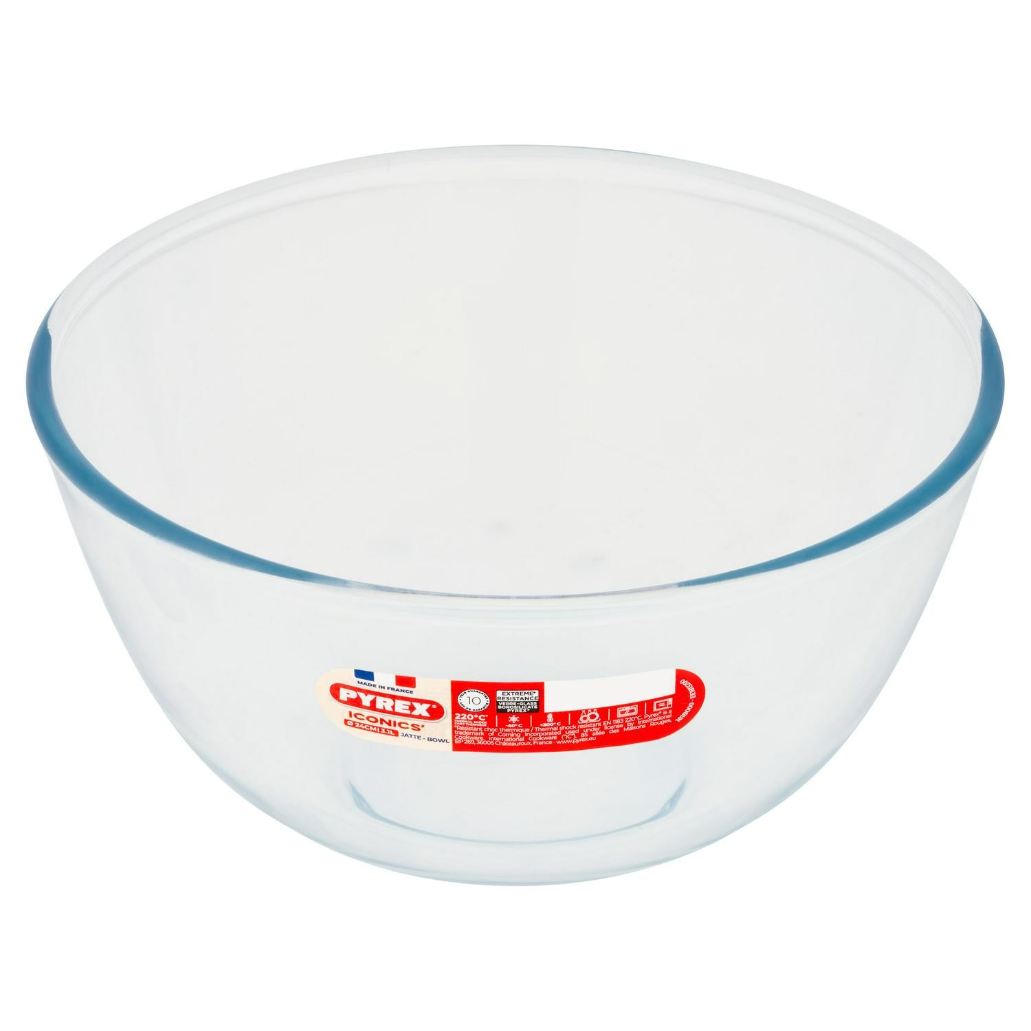 Pyrex Classic Mixing Bowl 3 Litre, imported from the UK