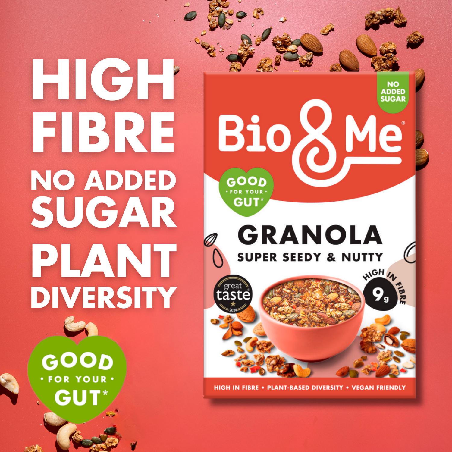 Bio & Me Super Seedy Granola 360g - British product