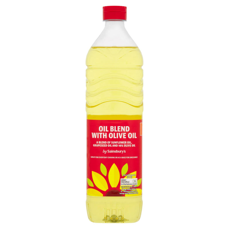 Sainsbury's Vegetable Oil Blend with Olive Oil 1L (British brand)