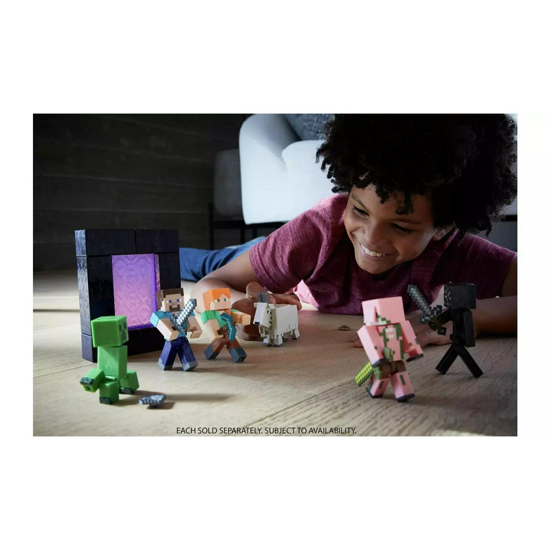 Minecraft Craft-A-Block Figure 3.25-inch Scale, imported from the UK