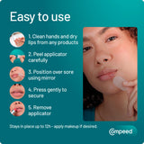Compeed cold sore invisible patches medium x15 (British brand)