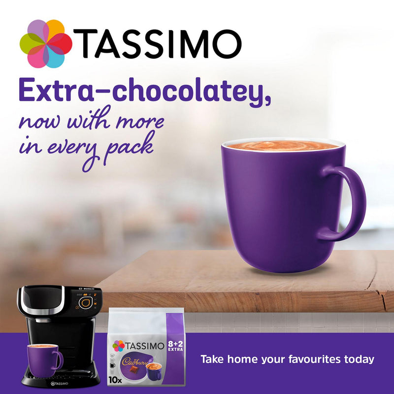 Tassimo Cadbury Hot Chocolate Pods x10