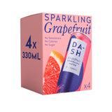 Dash grapefruit infused sparkling water 4 pack - British product