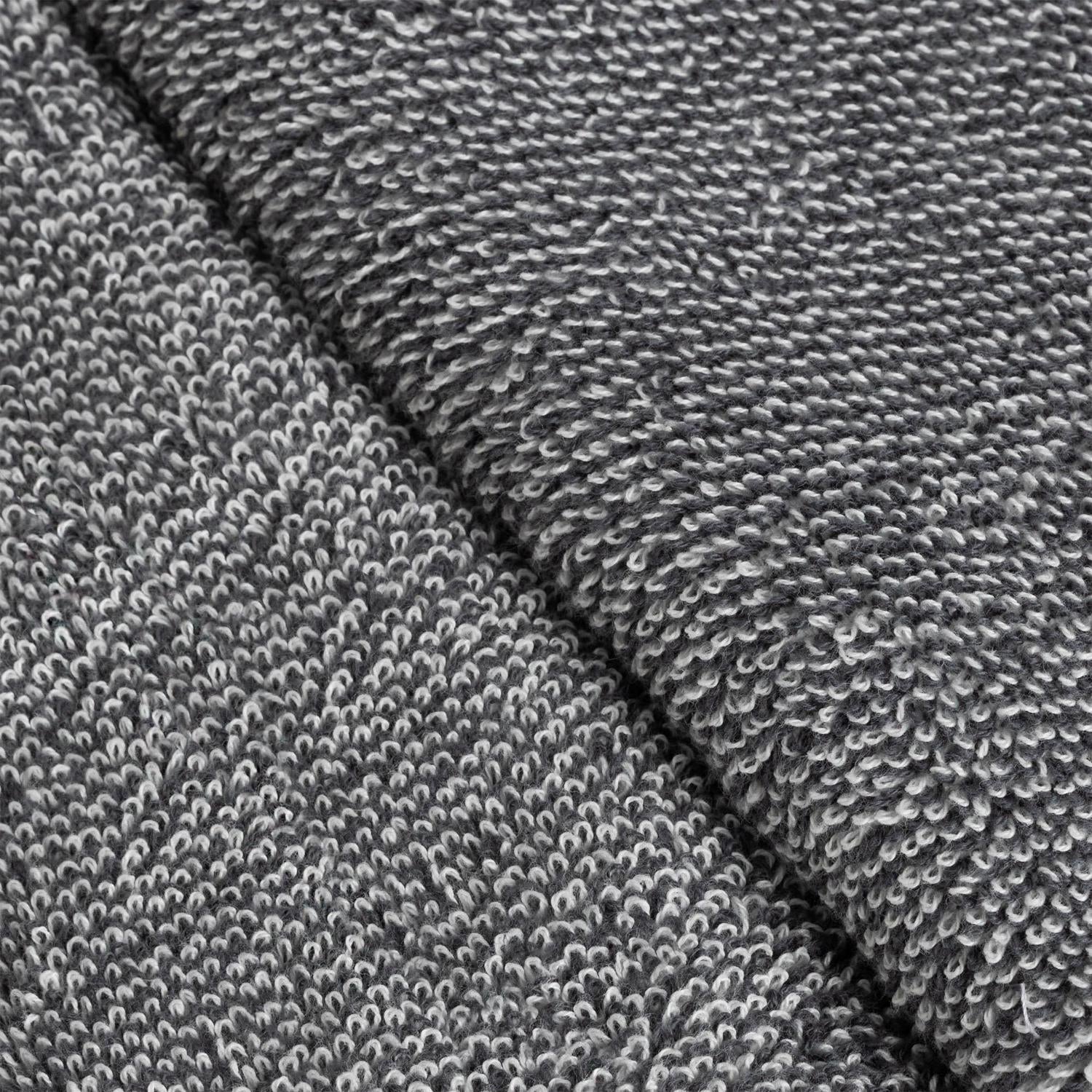 Habitat black marl towel made from cotton, UK version