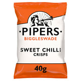 Pipers Biggleswade Sweet Chilli potato crisps 40g - British product