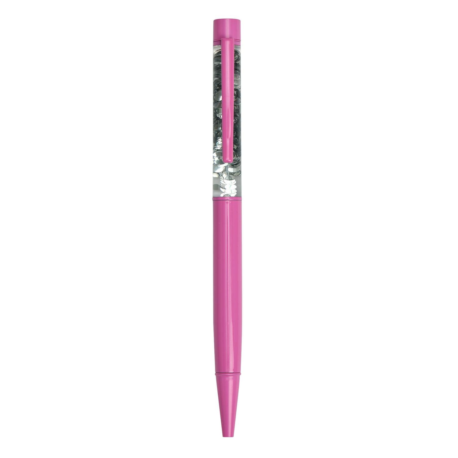 Sainsbury's Home pink sequin pen black ink single (British brand)