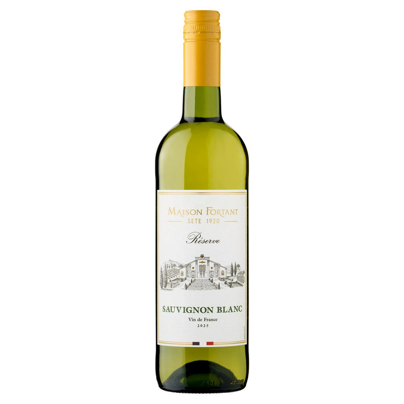Maison Fortant Sauvignon Blanc white wine 75cl, imported from the UK