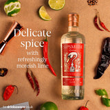 Chilli and Lime Infused London Dry Gin 70cl