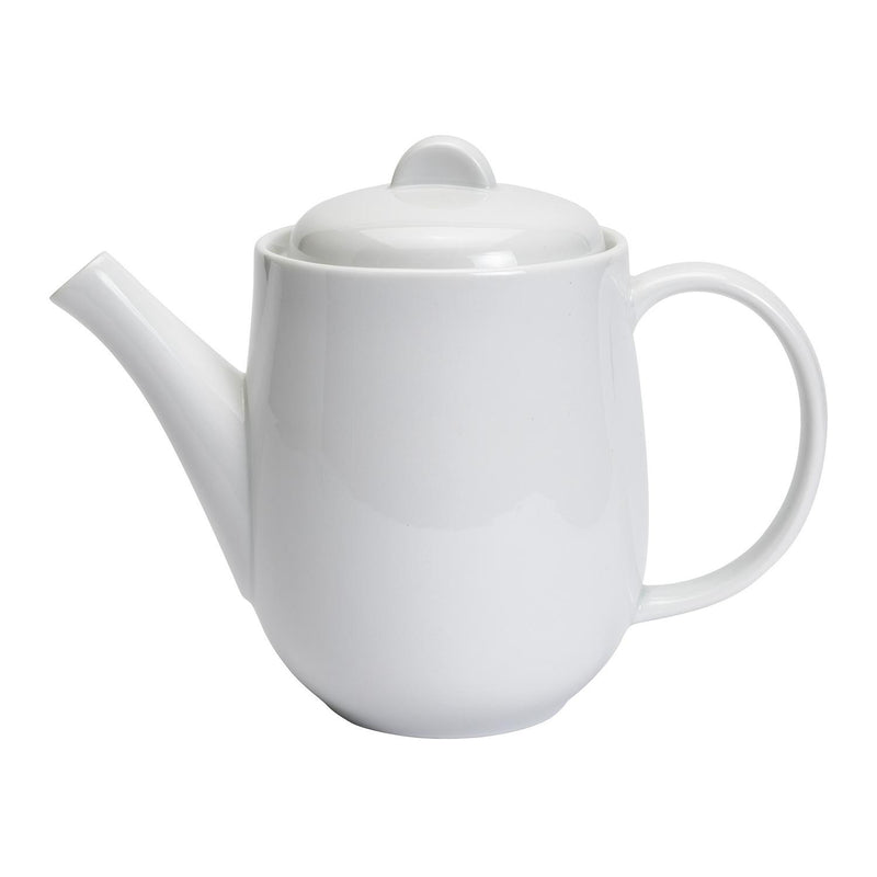 Habitat Riko porcelain teapot with handle tea serving UK version