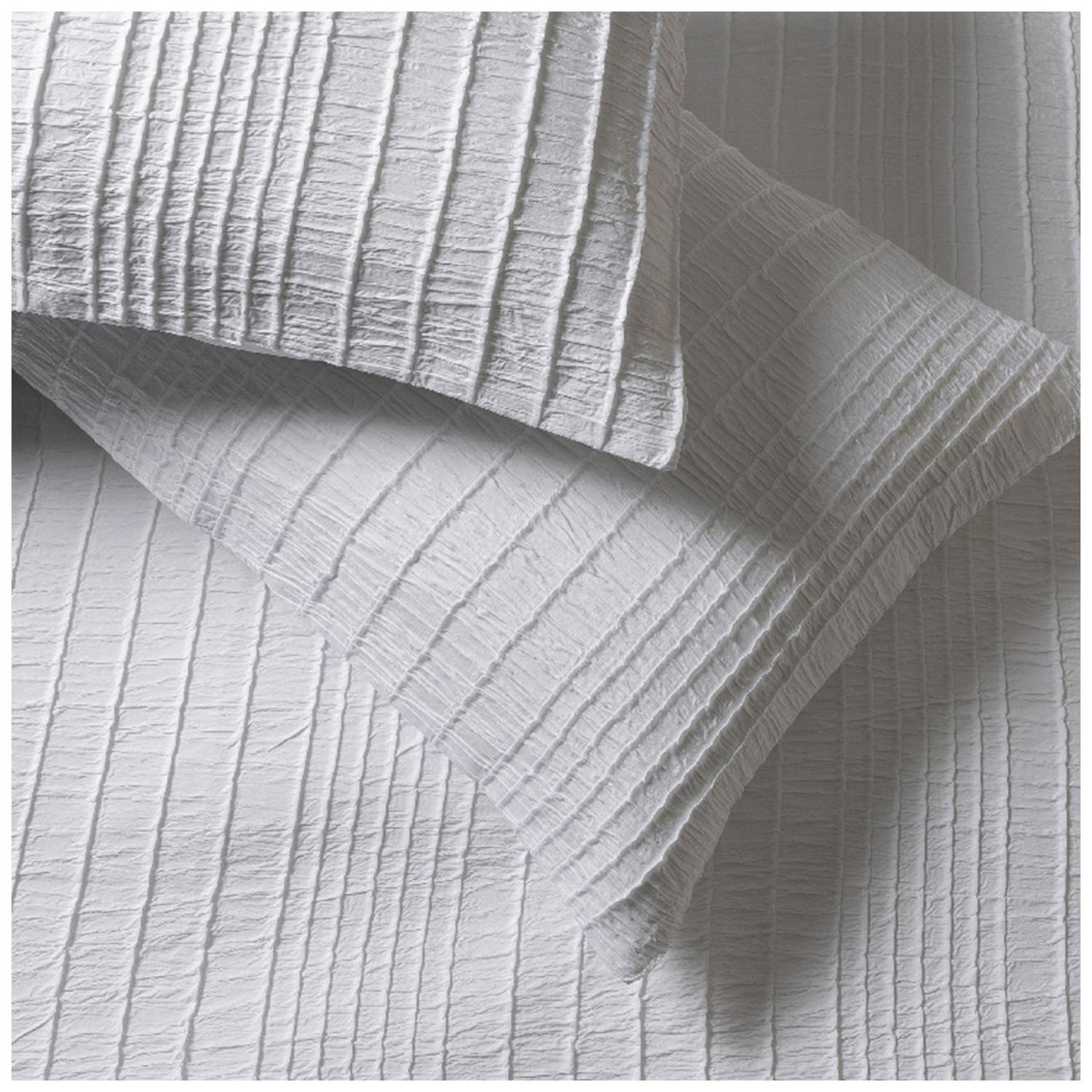 Sainsbury's Home crinkle white bedding set, UK version