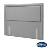 Silentnight Palermo grey fabric full height headboard, UK version
