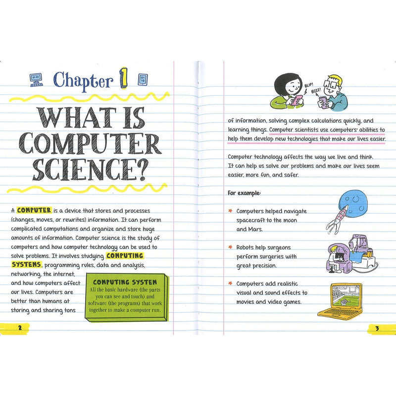 Big Fat Notebooks study guide set Maths English Science Computer Science, imported from the UK