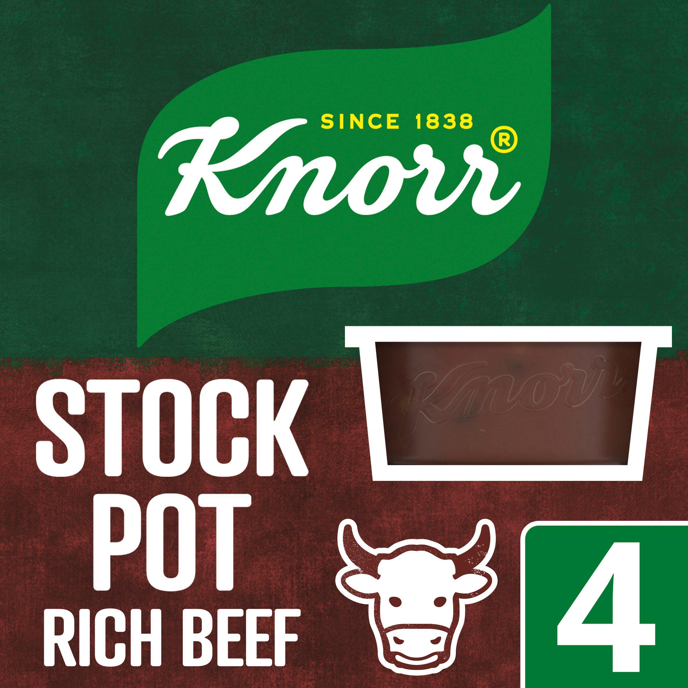 Knorr Stock Pot Rich Beef 4x28g GOODS Sainsburys   