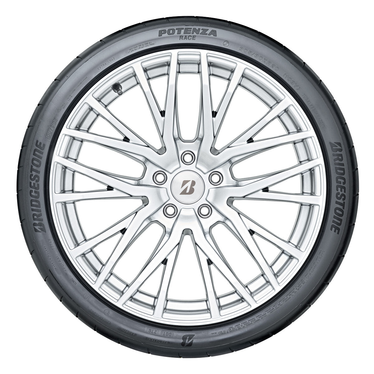 Bridgestone Potenza Race tyre 245/40 ZR18 - British product