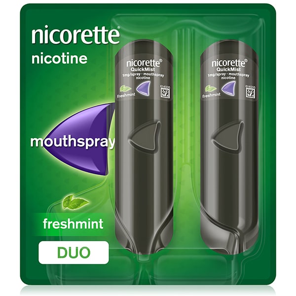 Nicorette® QuickMist 1mg Mouthspray Duo (Stop Smoking) GOODS Superdrug   