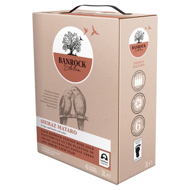 Banrock Station Shiraz / Mataro Wine Box   3L