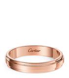 Cartier d'Amour rose gold wedding ring, imported from the UK