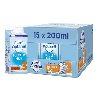 Costco UK Aptamil Stage 3 Growing Up Toddler Ready to Drink Milk 15 x 200ml- Buy online at McGrocer