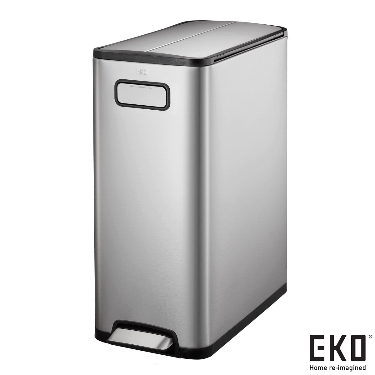 EKO Ecofly stainless steel pedal bin 30L, UK version