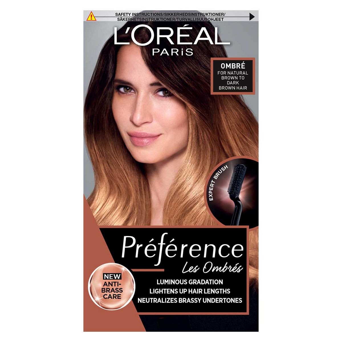 L'Oreal Paris Preference Techniques Les Ombres Shade 104 for Brown to Dark Brown Hair GOODS Boots   