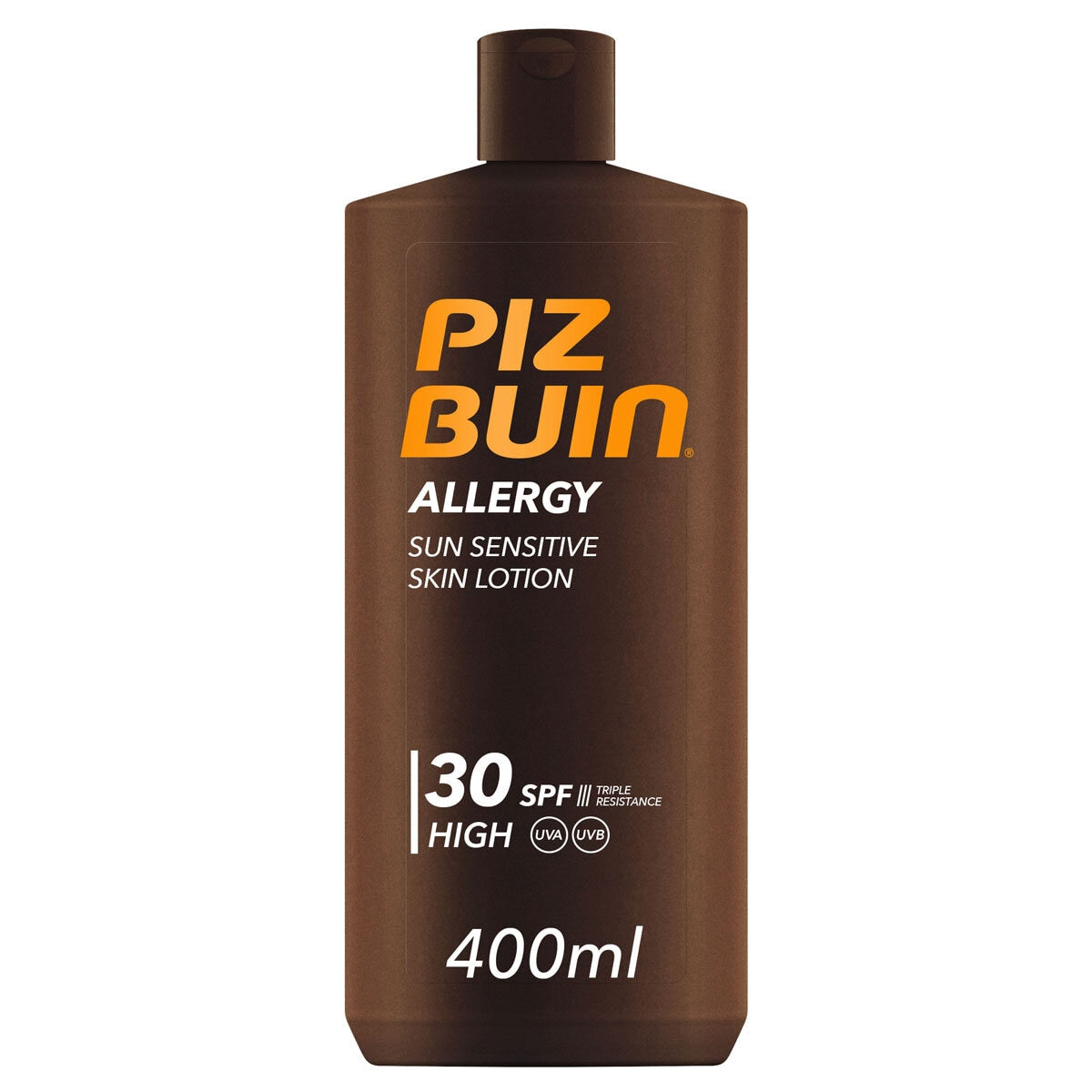 Piz Buin SPF30 Allergy suncare lotion 2x400ml, UK version