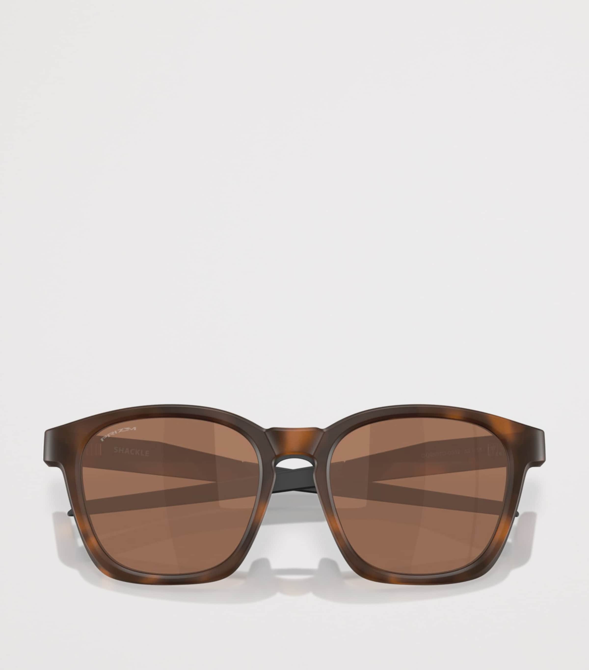 Oakley Shackle square sunglasses with Prizm lenses, imported from the UK
