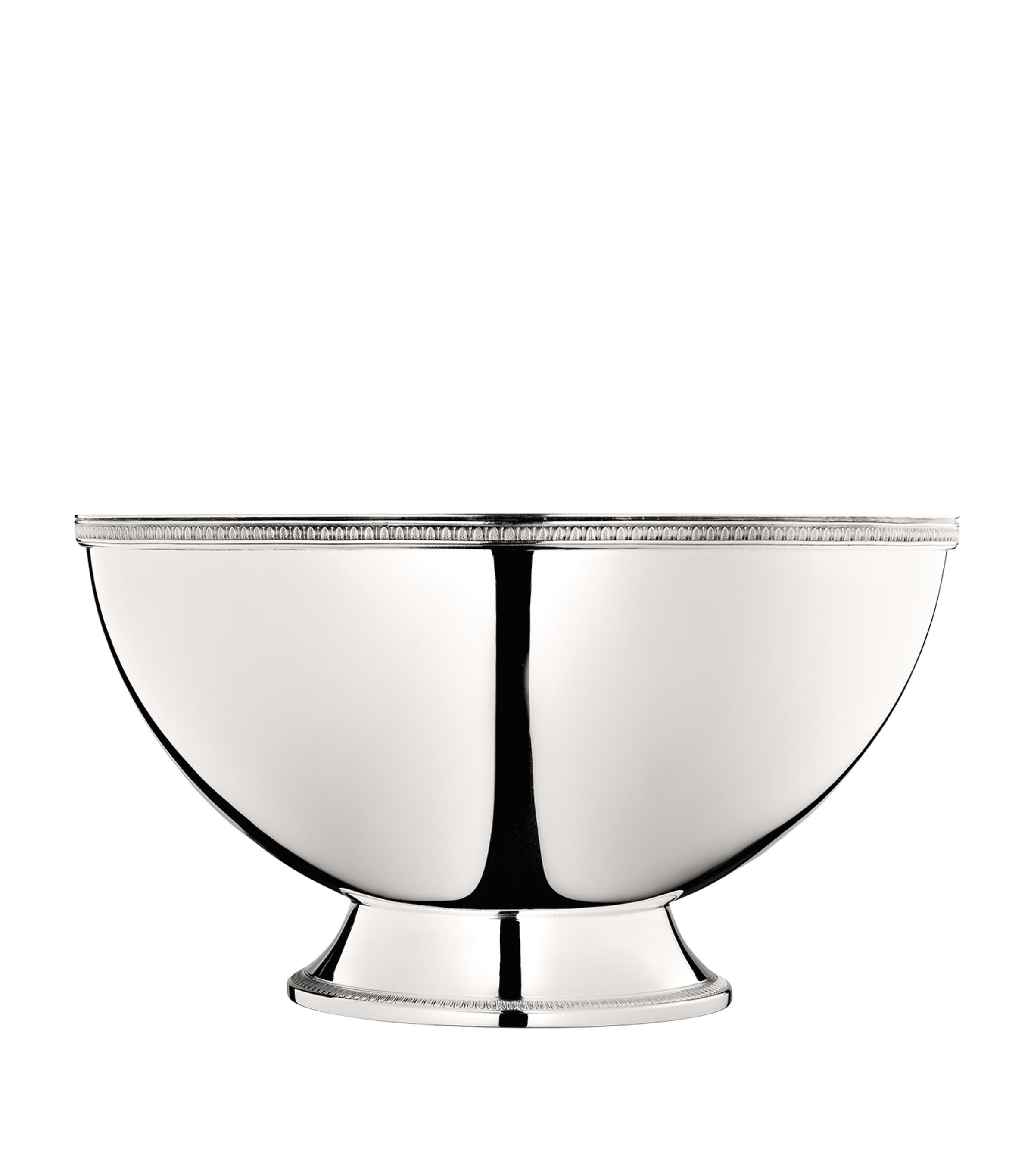 Christofle silver-plated Malmaison punch bowl 42cm - British product