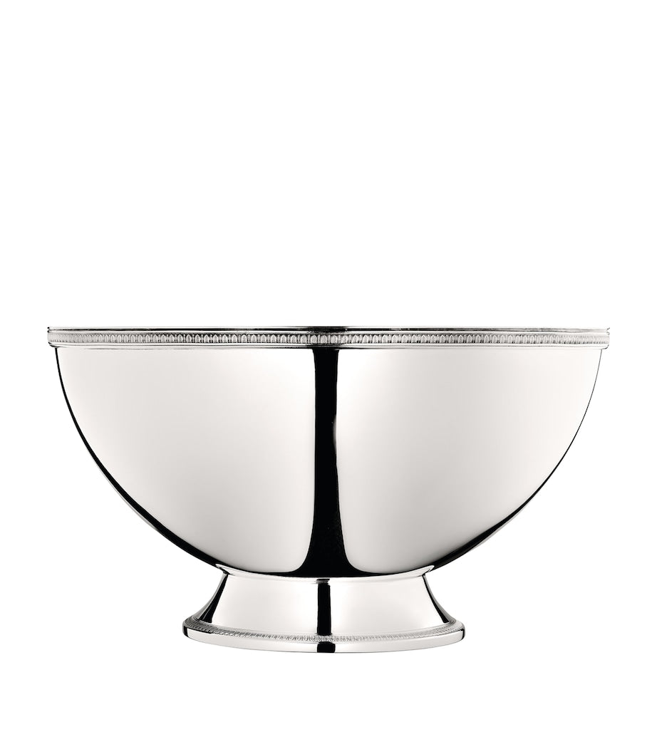 Christofle silver-plated Malmaison punch bowl 42cm - British product